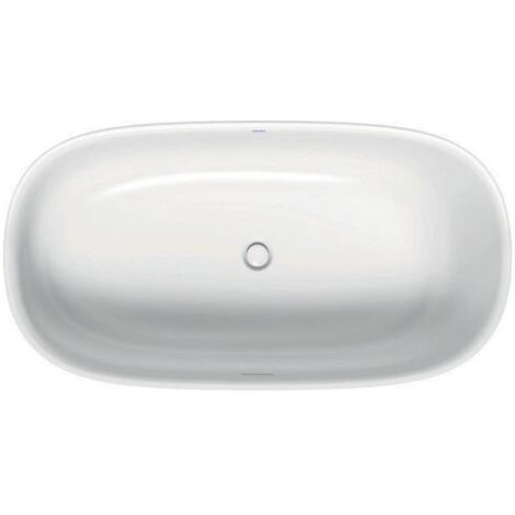 Duravit Zencha Oval-Badewanne, freistehend, nahtlose Verkleidung,