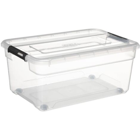 Durchsichtige plastikbox 40l solutions+ (lösungen+)  - 5five