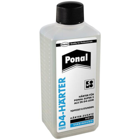 Durcisseur D4 pour Ponal étanche (Super 3) PNI3N, bouteille de 250 g