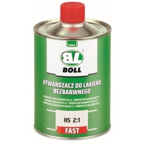 Durcisseur pour vernis transparent à prise rapide HS 2:1, flacon de 500 ml