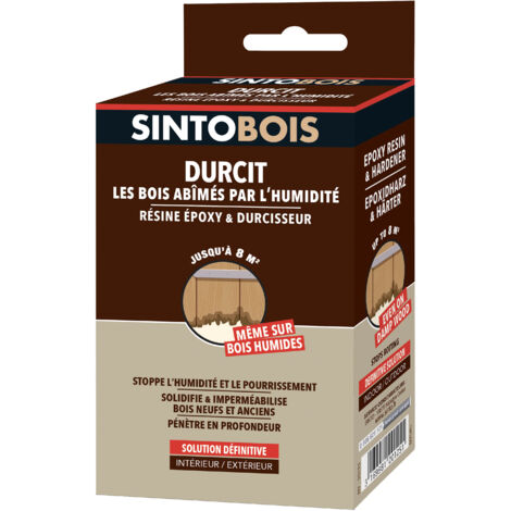 Durcit les bois abimés par l'humidité 250g SINTO