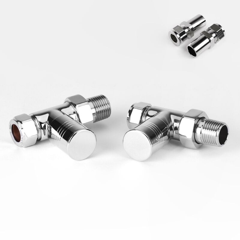 Image of Durham Chrome Straight Round Top Valve&hellip;
