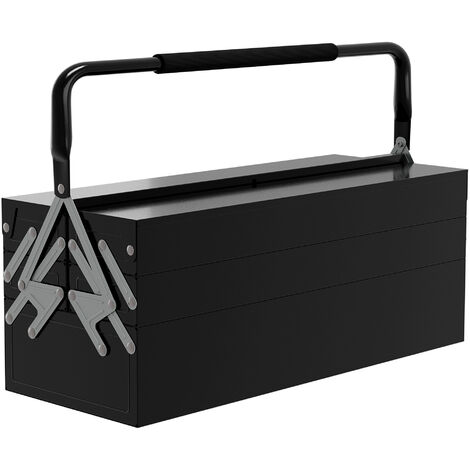 Laser Tool Bestseller Red Metal Toolbox Tool Box Cantilever 7 Tray Large  530mm