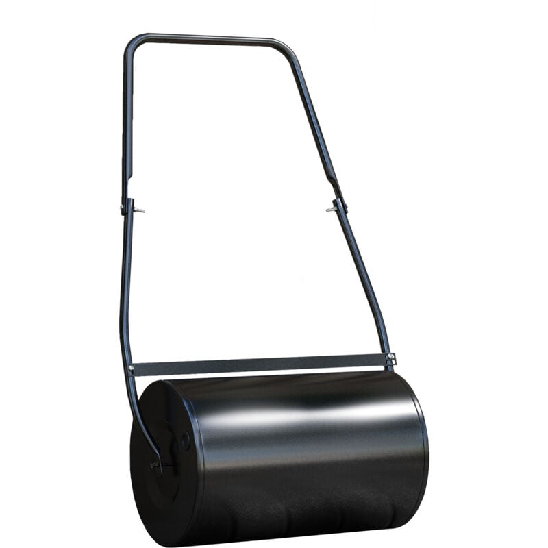 Durhand - Garden Lawn Roller 38L Steel Push Grass Mower Water Sand Filled