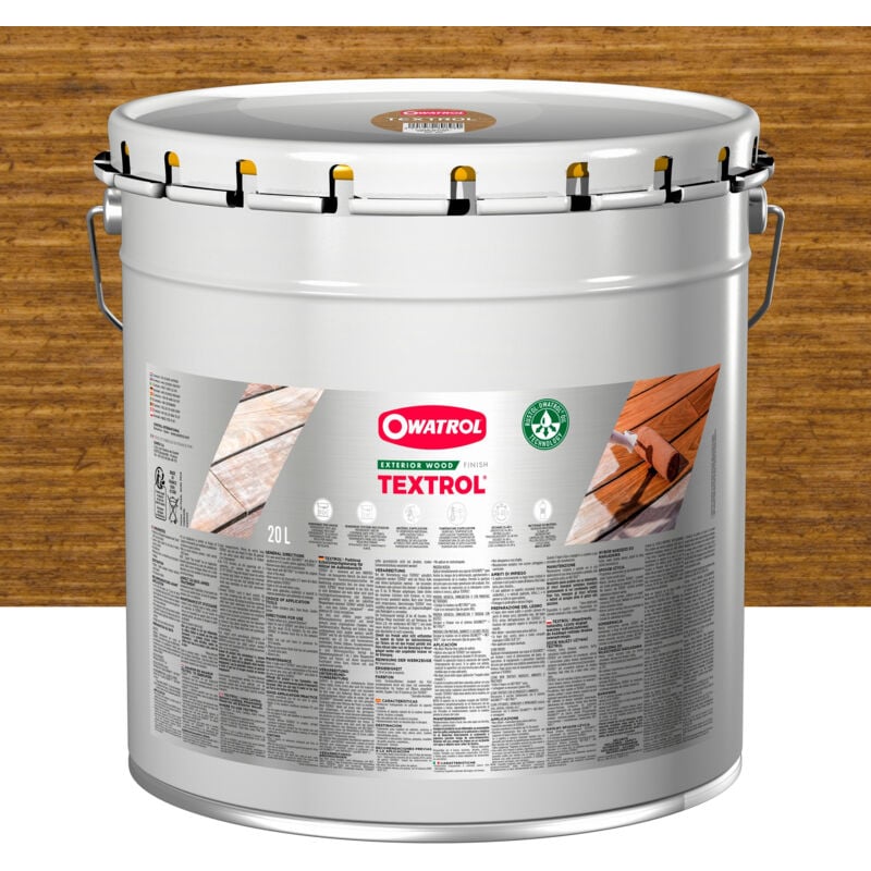 Owatrol - Saturateur extérieur bois résineux / Autoclaves textrol® Chêne moyen (ow12) 20 litres