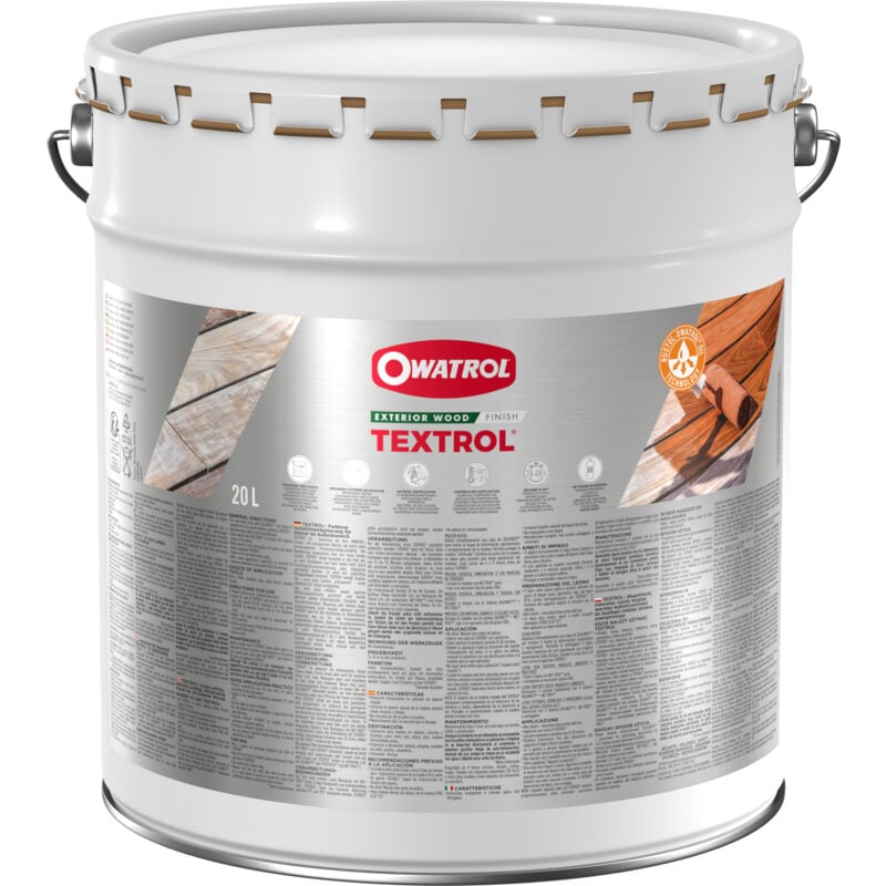 Owatrol - Saturateur extérieur bois résineux / Autoclaves textrol® Incolore (ow20) 20 litres