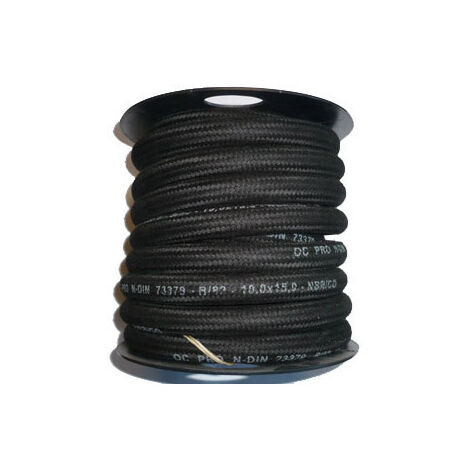 Durite Essence 7mm 7x10 Noir Souple Elastomère Haute Qualité - Au