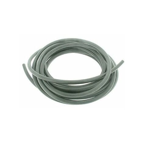 Durite Carburant Opaque Grise En Caoutchouc. L: 15m ø: Ext:5,2mm ø Int: 2,4mm