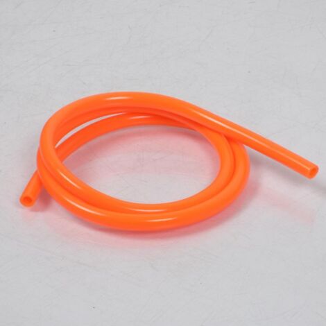 Durite essence Générique pour moto Ø6x10mm par 1m / orange fluo