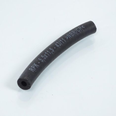 Durite essence hydrocarbure Ø5.5x11.5mm longueur 10cm pour auto