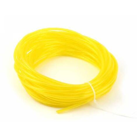 Durite essence jaune Ø int 2 mm. Ø ext 3,5 mm. Longueur 3 m