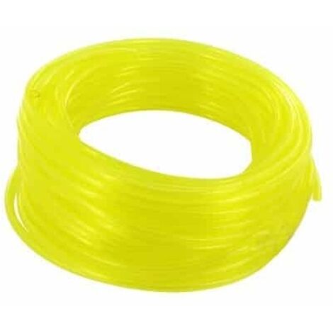 Durite jaune translucide longueur 15m - diamètre intérieur 3,5mm extérieur 5mm