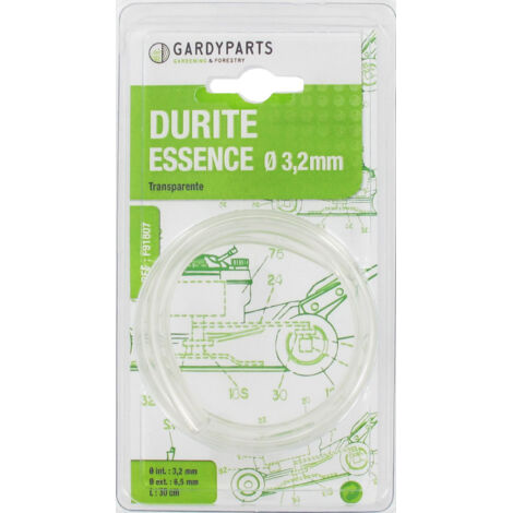 Durite Transparente Carburant, L: 30Cm, Ø: Ext: 6,1Mm, Ø Int: 3,2Mm