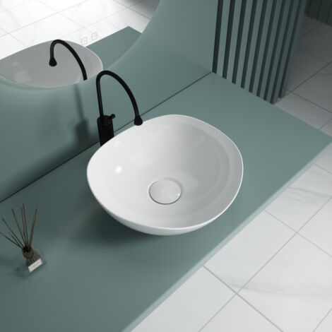 Durovin Bathrooms  Bathroom Basin - Countertop Sink Rectangular Vessel Sink - 590 x 430mm WxD