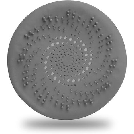 Duschabflussabdeckungen, Silikon-Haarfänger, Silikon-Badewannenfilterrohr, Abfluss-Haarfänger, Filterstopfen mit Saugnapf, für Küche und Badezimmer, Badewanne (Dunkelgrau)