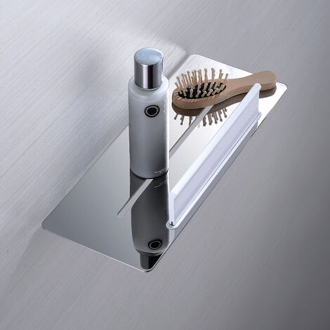 Duschablage Bernstein DA809 Edelstahl mit Duschabzieher Chrom