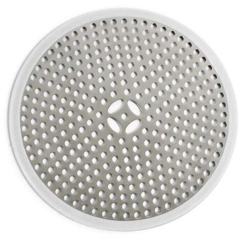 Duschablauf, Haarfilter, Duschablauffilter, Dusch-Anti-Haargitter, Abflussabdeckung, Spülbeckenfilter, Duschablauf-Haarfänger – Silber