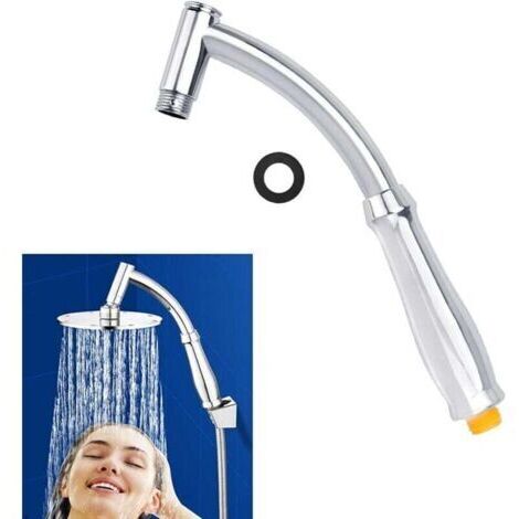 Duscharm, 29 cm, Braccio per doccia, Tubo di prolunga per soffione da ABS, Braccio di prolunga per soffione, Prolunga per soffione per bagno