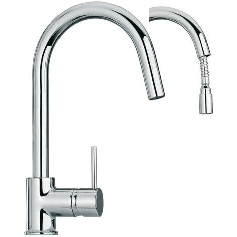 Duscharmatur COX mit Brausekopf Chrom