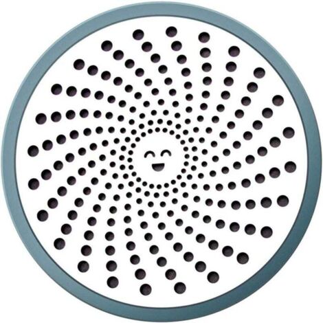 Duschfilter aus Edelstahl, Ø 11 cm, Haar- und Schmutzfänger, Abflussstopfen für Bad, Küche und Badewanne