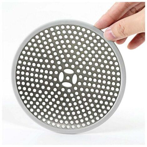 Duschhaarfilter-Ersatzteile, 118 mm / 4,65 Zoll Dusch-/Badewannen-Haarfilter, Duschgitter, Anti-Haar-Badewannenfilter, Anti-Haar-Badewannengitter, für Küche und Bad/Dusche