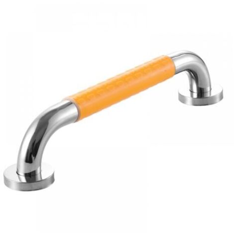 Duschhaltegriff 1 Stück (30 cm orange) Wandhaltegriff aus Edelstahl, Sicherheits-Badewannengriff für Toilette, Badezimmer, Küche, Treppen