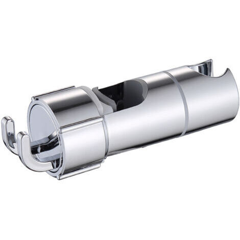 Duschhalterung 16-27MM mit Chrombeschichtung, einstellbarer Durchmesser, stabil und praktisch