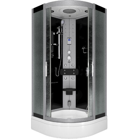 Duschkabine Dusche D46-63M0-EC Komplettdusche Fertigdusche 100x100 cm