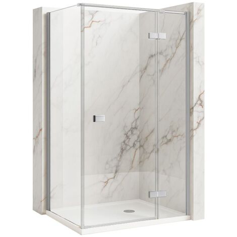 DUSCHKABINE REA ATLAS 90X100 CHROME