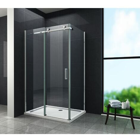 Duschkabine TELA 120 x 80 x 195 cm ohne Duschtasse