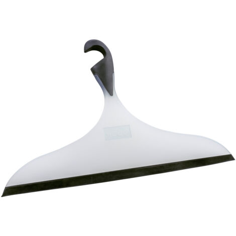 Duschkabinenabzieher Loano XXL 34x21x2,5cm schwarz/weiß