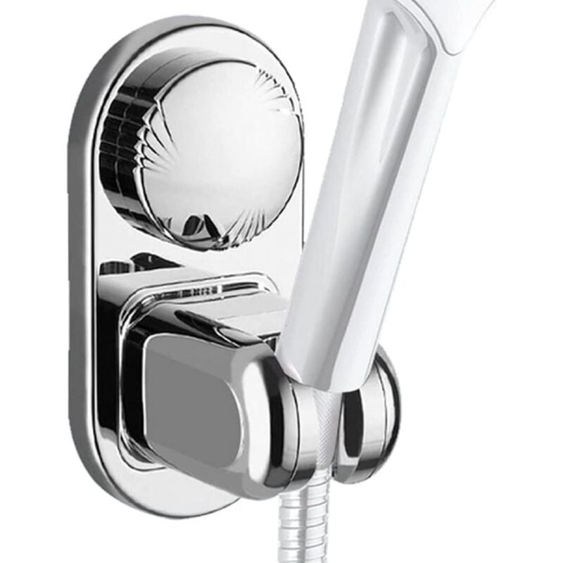 Image of Duschkopfhalter, verstellbarer Handbrausehalter, Saugnapf-Bidet-Sprühhalterung für Küche und Bad