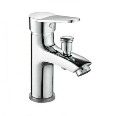 Duschmischer, Duscharmatur, Einloch-Wasserhahn, heiß und kalt, Dual-Use-Wasserhahn, Legierung