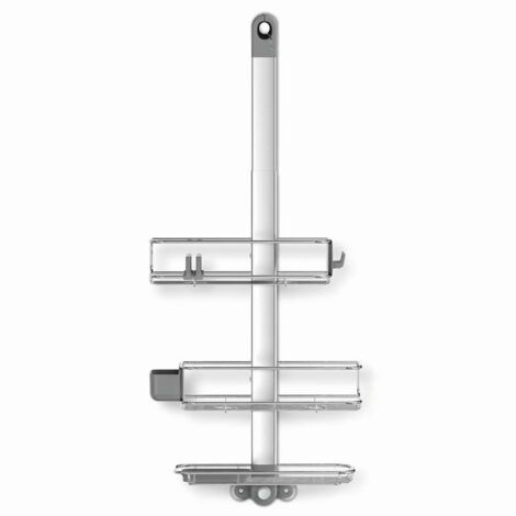 Duschregal für Regenduschen, simplehuman einstellbarer Duschcaddy PLUS