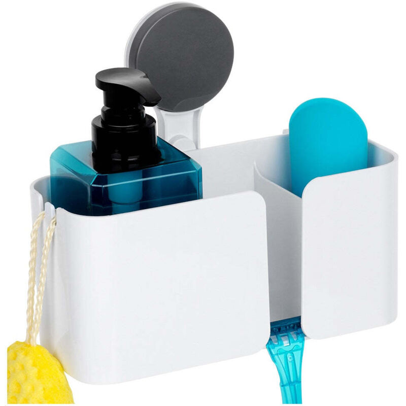 Northix Mehrfarbig Duschregal Mit Saugnapf 21X9x19 Cm