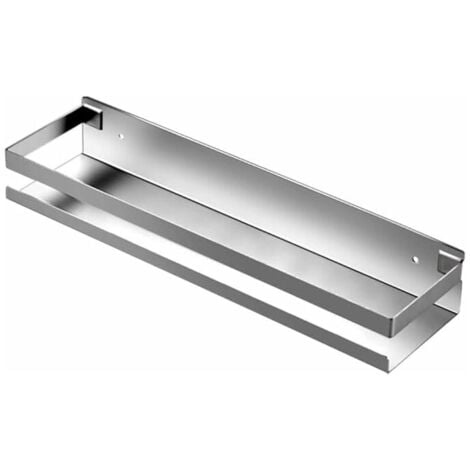 ALOVEZ Duschregal ohne Bohren, selbstklebender Duschkorb, Seifenhalter, Duschregal Badezimmer ohne Bohren, Edelstahl, Dusch-Organizer, Badezimmer, Duschregal, Duschcaddy