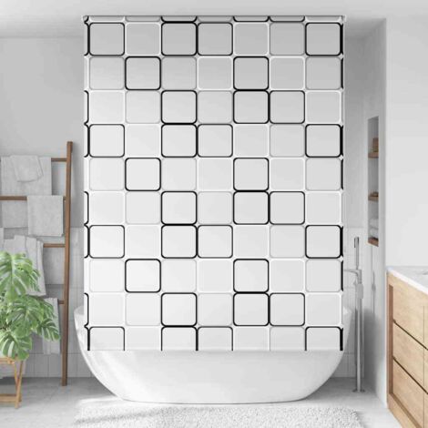Duschrollo 150x240 cm Stoffbreite 146 cm vidaXL689720