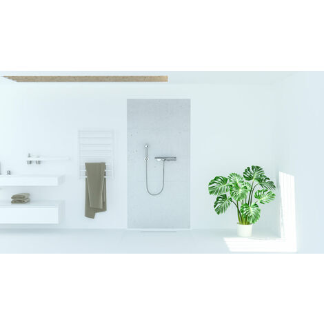 Duschrückwand BETON 100x205x0,3cm