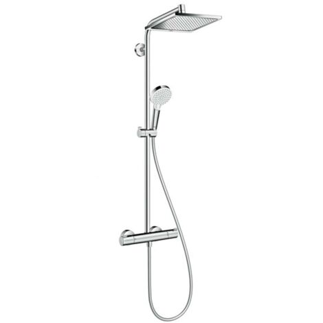 Duschsäule HANSGROHE Crometta E Showerpipe 240 1jet mit Thermostat