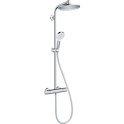 Duschsäule HANSGROHE Crometta S Showerpipe 240 1jet mit Thermostat 27267000