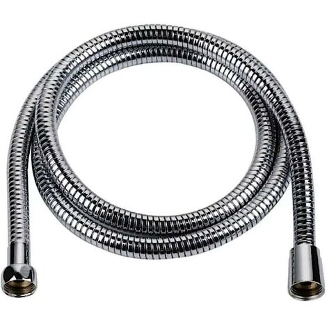 Duschschlauch Universal 125cm, 1/2" Konus x 1/2" Überwurf, Metall Brauseschlauch, doppelt gewickelt