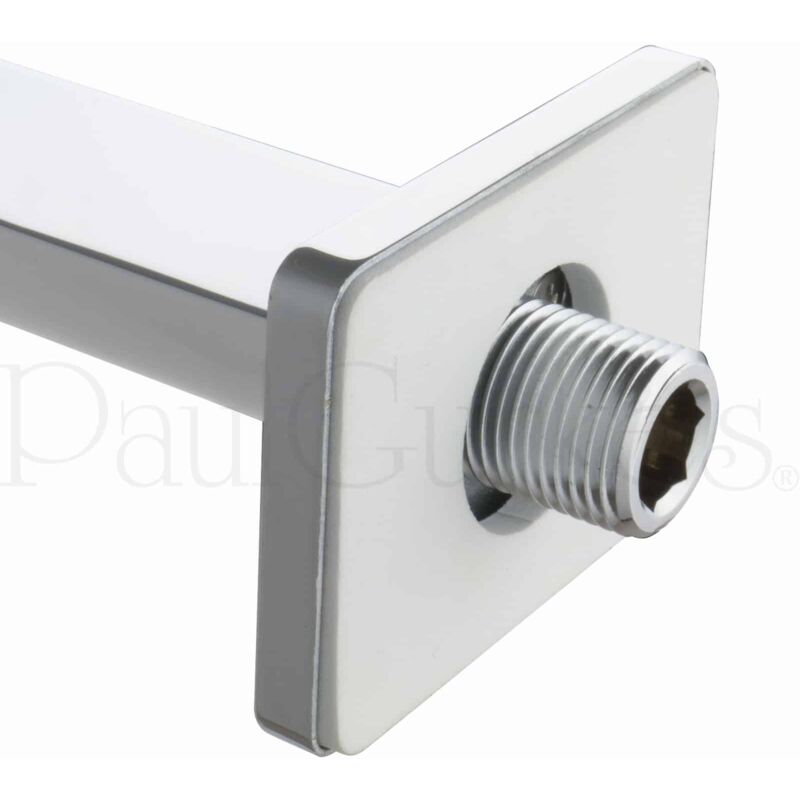 Duschset weiß Chrom Regendusche Duschsystem unterputz Komplett Set PaulGurkes