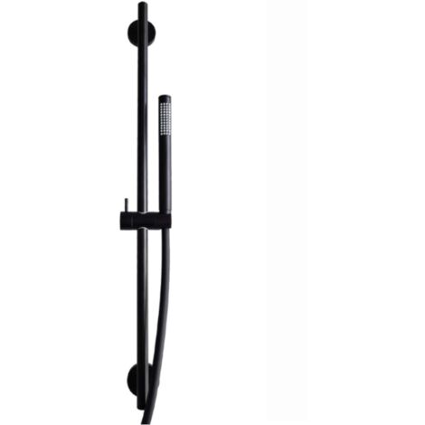 Duschstange mit 69 8 cm Achsabstand mattschwarz - Paffoni Life