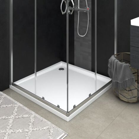 Duschtasse ABS Quadratisch Weiß 80x80 cm CFW812097