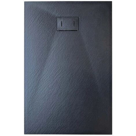 Duschtasse anthrazit Stein-effekt mod. Strong 70x90 cm