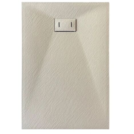 Duschtasse taupe Stein-effekt mod. Strong 70x90 cm
