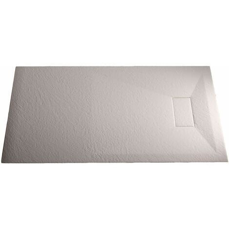 Duschtasse Weiss Stein-effekt mod. Strong 70x170 cm