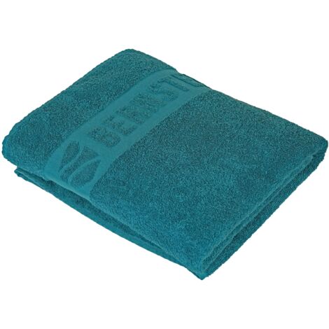 Duschtuch Bernstein PURECOTTON Petrol 100% Baumwolle 170x100cm
