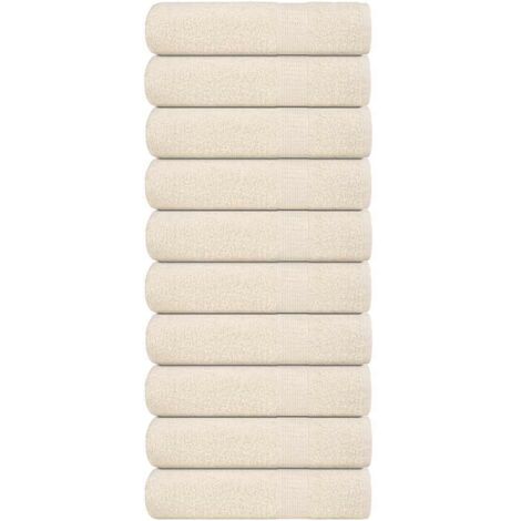 Duschtücher FROGN 10 Stk. Creme 70x140 cm 360 g/m²