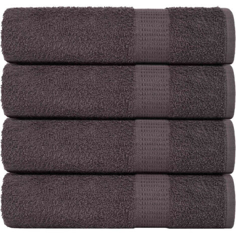 Duschtücher FROGN 4 Stk. Anthrazit 70x140 cm 360 g/m²
